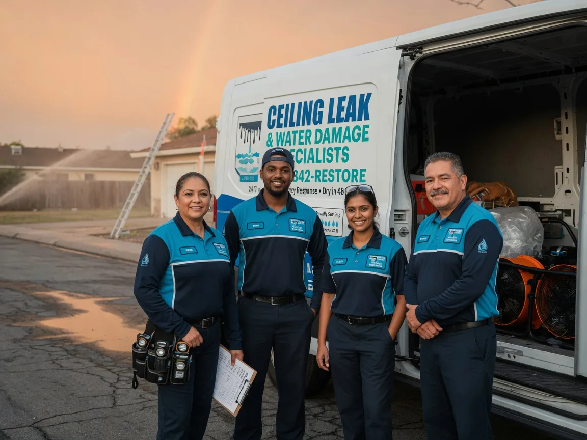 Ceiling Leak Cleanup company in Smiths Creek, MI